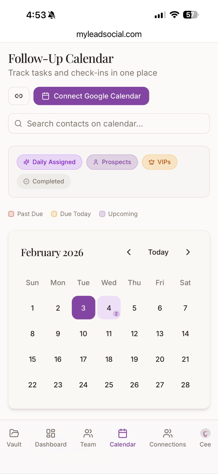 Calendar