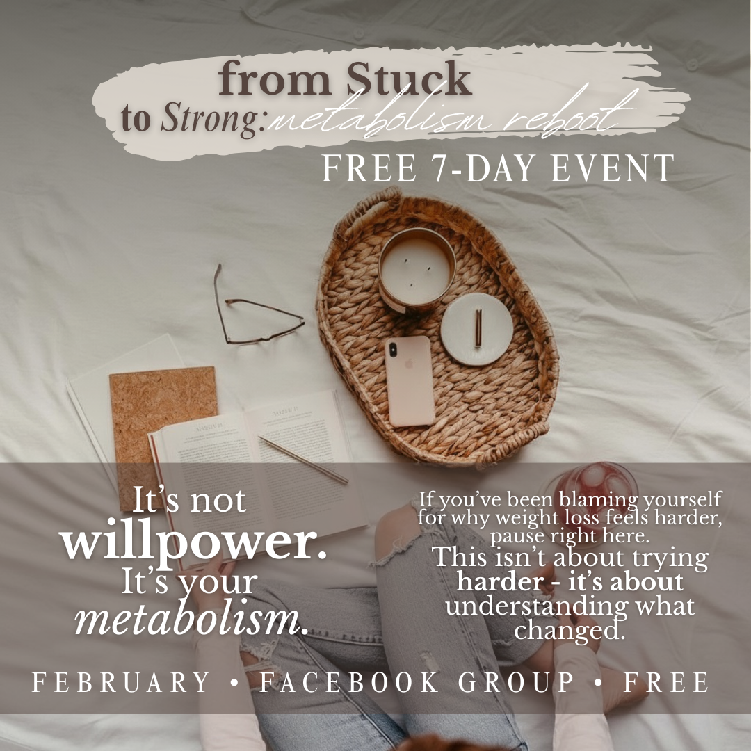 From Stuck to Strong - Metabolism Reboot Facebook Event