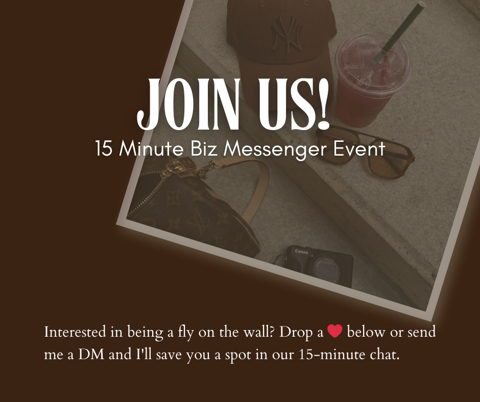 15 Minute Biz Messenger Event