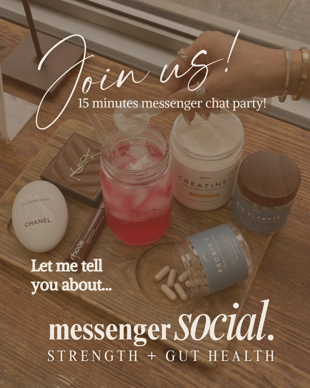 Messenger Social - Strength + Gut Health Event