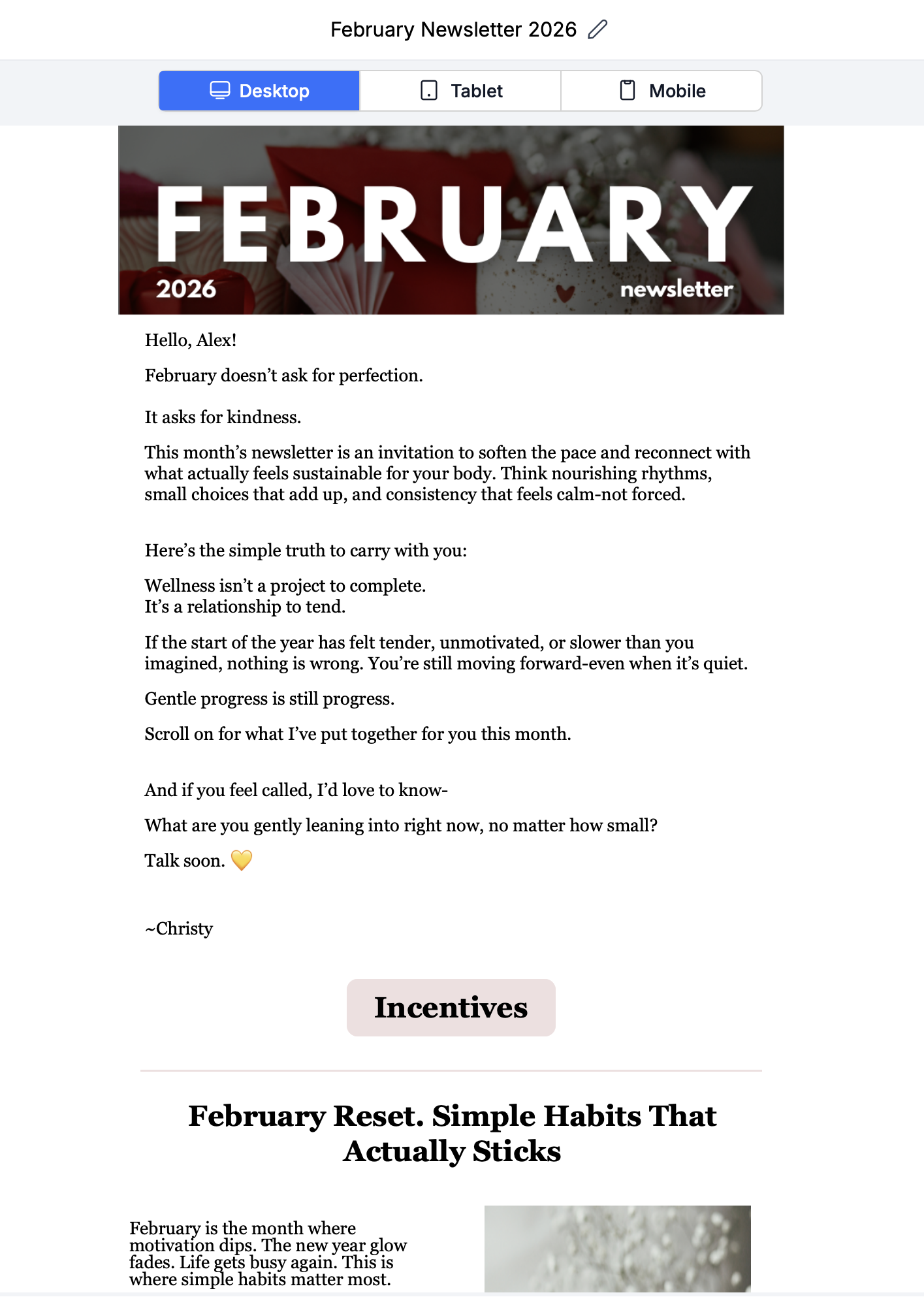 MSS User Newsletter - February 2026