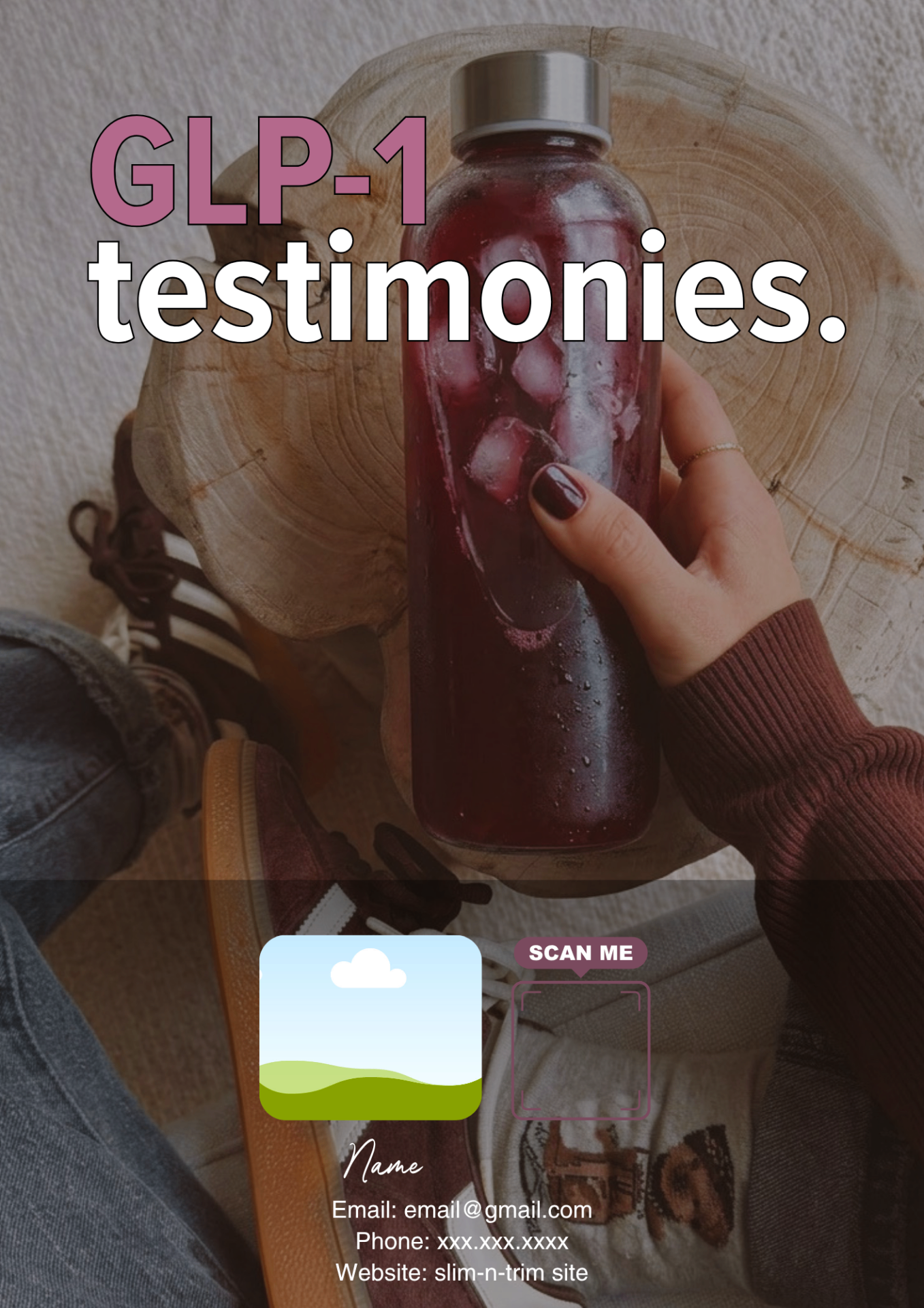 GLP-1 Testimonies vendor binder template